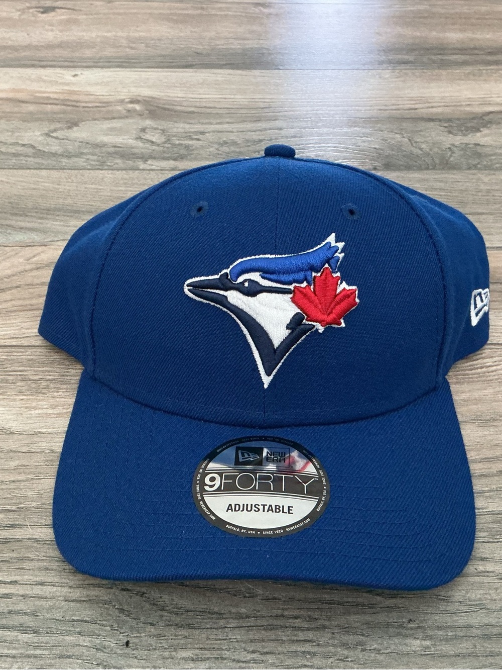 Blue Jay Royal Blue and Red Embroidered Logo Baseball Cap by Blue Jay